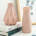thumbnail image 6 of Practical Not Easily Deformed PE Durable and Sturdy Ceramic Look Vase Decorative Plastic Flower Vase Party Home Decor Nordic Style 03, 6 of 8