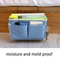 thumbnail image 5 of Bedside Hanging Storage Caddy Bag, Multi-Function Caddy for Headboards Bunk Beds Dorm Rooms Book Phone Magazine Holder, 5 of 7