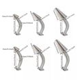 thumbnail image 5 of K-KED 3pcs Stainless Steel Bent Rod Labret Lip Earrings Body Piercing Jewelry-16Gx8mm, 5 of 6
