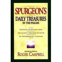 Pre-Owned Spurgeon's Daily Treasures in the Psalms (Hardcover) 0785275363 9780785275367