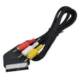 thumbnail image 4 of Scart to 3 RCA Composite AV Audio Video Cable for NES for FC Audio Video Cable T, 4 of 11