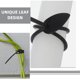 thumbnail image 3 of FUTUREORYY 8Ud Ataduras Para Plantas De Silicona Resistentes Para Jardín Color Negro Reutilizables, 3 of 8