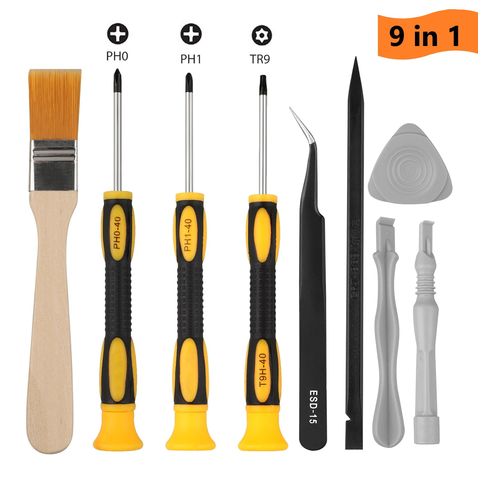 Uredelighed Dødelig Kanon EEEkit Complete Screwdriver Set Repair Cleaning Tool Kit Fit for Sony PlayStation  4, Security Torx Screwdriver T9 (TR9) Phillips PH0 PH1 for for Xbox  One/Xbox 360, Sony PS3/PS4 Controller/Console - Walmart.com