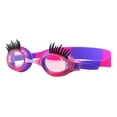 thumbnail image 3 of Gafas de natación para niños Casas de natación de dibujos animados Narizas de siliocne lindas gafas de piscina de gafas para deportes acuáticos niños Morado rosa, 3 of 8