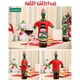 thumbnail image 4 of Suéter De 3 Uds., Funda Navideña Para Botella De Vino, Suéter Hecho A Mano, Bolsas Para Botellas De Vino Para Decoraciones Navideñas, Regalos De Vacaciones Noticed HA029668-00, 4 of 6