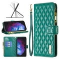 thumbnail image 1 of Samsung Leather Case Card Holder for Samsung Galaxy S23 Ultra wallet Case Cover - Green, 1 of 5