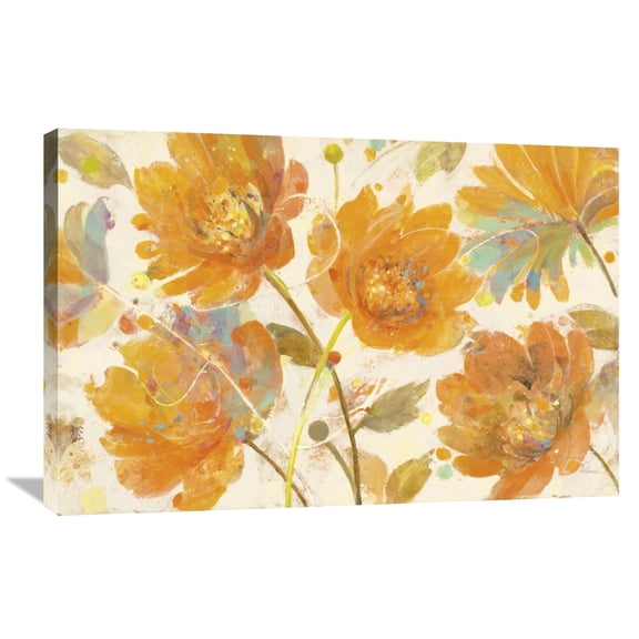 Global Gallery Albena Hristova 'Samba on White' Canvas Wall Art
