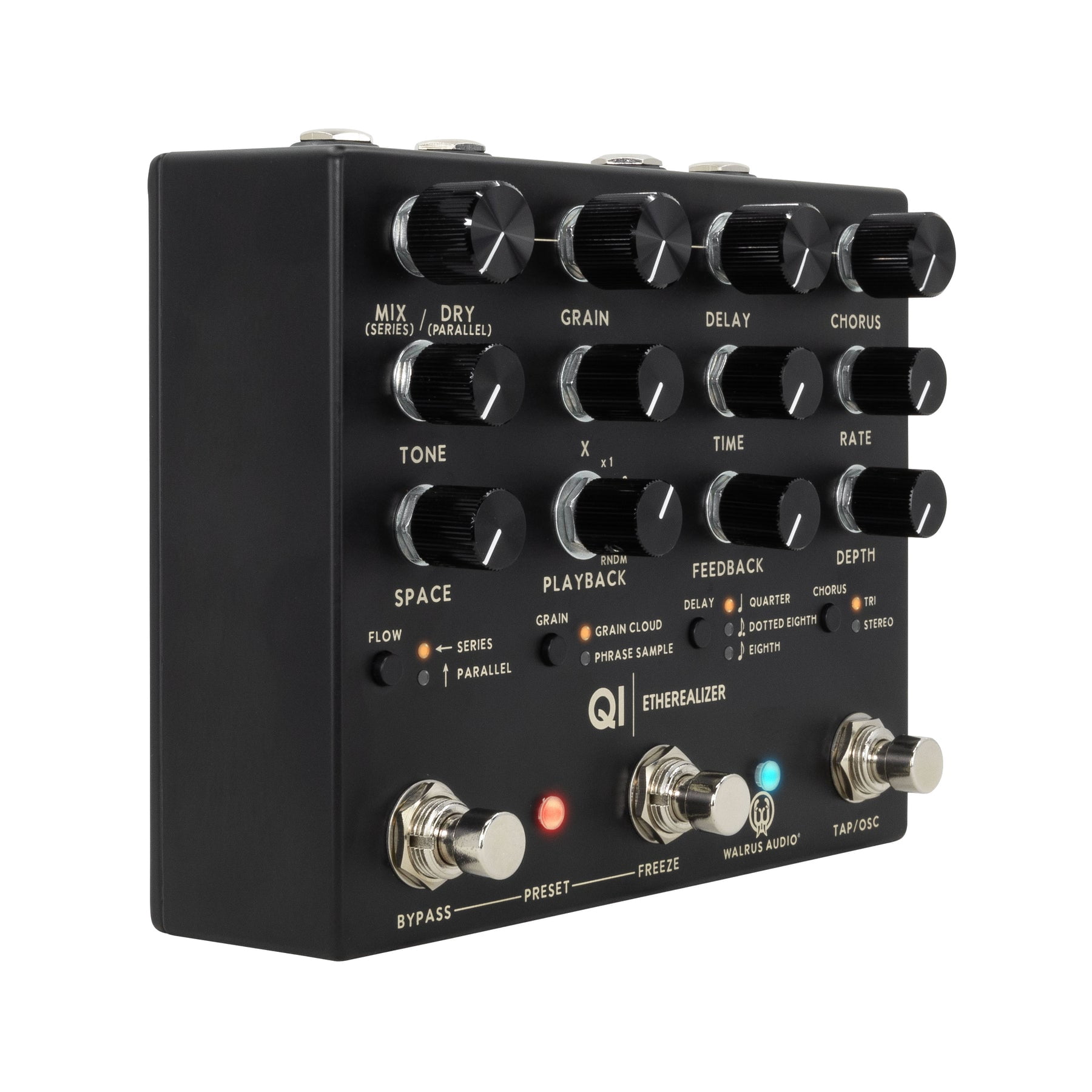 Walrus Audio Qi Etherealizer Multi-Effects Pedal - Black