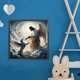 thumbnail image 2 of Kit Pintura Por Números Sobre Lienzo Arte Al Óleo Artesanal Imagen Jesús Pared Del 40 X 40cm, 2 of 9