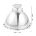 thumbnail image 2 of CRILSTYLEO Lamp Shade Para Industrial En Metal Plateado Resistente A Condiciones Climáticas, 2 of 6