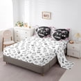 thumbnail image 5 of Homewish Abstract Gamer 7-Piece Bedding Comforter Set For Teens Boys Girls,Video Game King Bedding Sets,Black Pink Ultra Soft Bed Sheets,Lightweight Room Decor,Reversible, 5 of 8