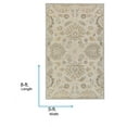 thumbnail image 3 of Livabliss Wool Rugs for Living Room, 5x8 Caesar Traditional Gray Area Rug, Bedroom Dining Room Home Decor Handmade Carpet (5' x 8'), 3 of 7