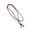 Purple, variant on Elegant Glass Bead Eyeglass Necklace Comfortable Lightweight Unisex Chain