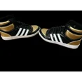 thumbnail image 3 of Ad-id-as Top Ten Black Gold Sneakers Men 9.5 – Retro 80s Streetwear Vibes, 3 of 6