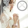 thumbnail image 4 of 1 par de guantes de novia para boda, guantes de encaje, guantes de tul, guantes de ópera, guantes de encaje para novia, 4 of 7