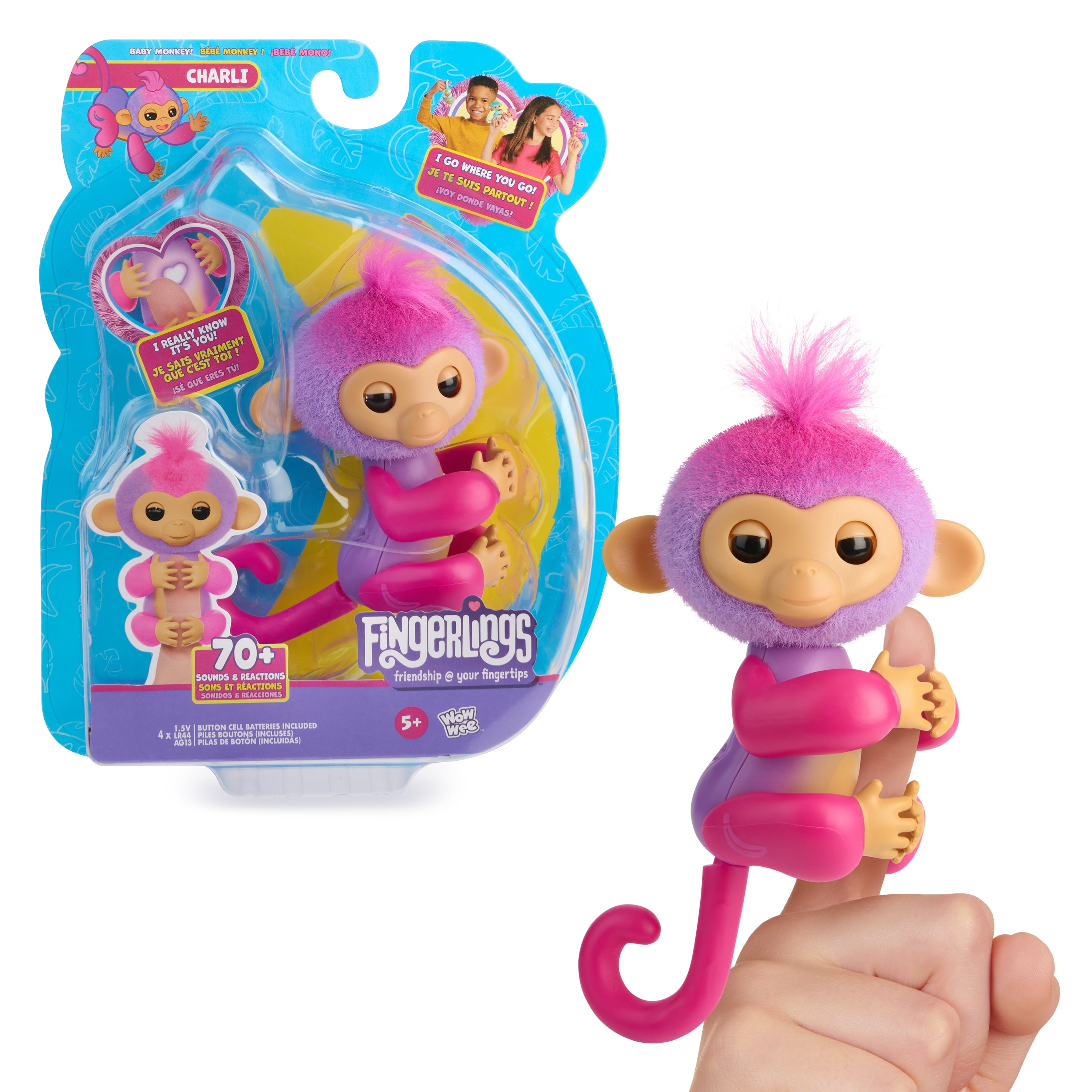 Fingerlings Best Friends Forever Baby Monkey Finger Doll - Assorted, 1 ct -  Ralphs