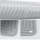 thumbnail image 3 of 2 soportes de silicona para macetas, almohadilla aislante gruesa cuadrada, color blanco MFZFUKR CPB-DE-LYY1747-1, 3 of 6