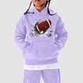 thumbnail image 2 of AOMPMSDX Toddler Kids Football Fans Teen Sweatshirt Player Sports Retro Kids Boys Girls Rugby Pullover Hoodie Sweatshirt Toddler Hoodies And Sweatshirts 140(6 Years-7 Years), 2 of 6