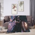 thumbnail image 5 of Manta del Capitán América, suave, acogedora, cálida y ligera, para sofá, cama, silla, camping, viajes, decoración, picnic, 60 x 50 pulgadas, 5 of 5