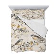 thumbnail image 7 of Yellow Grey Botanical Twin Size Down Alternative Comforter, Lightweight Comforter Quilt Bedding Set with Pillow Shams Spring Floral Summer Birds Retro All Seasons Bed Comforter Duvet Insert 68"x86", 7 of 7