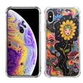 thumbnail image 4 of Hippie Art Flower Case Compatible with iPhone Xs Max,Unique Trendy Design TPU Bumper Cover Case, 4 of 5