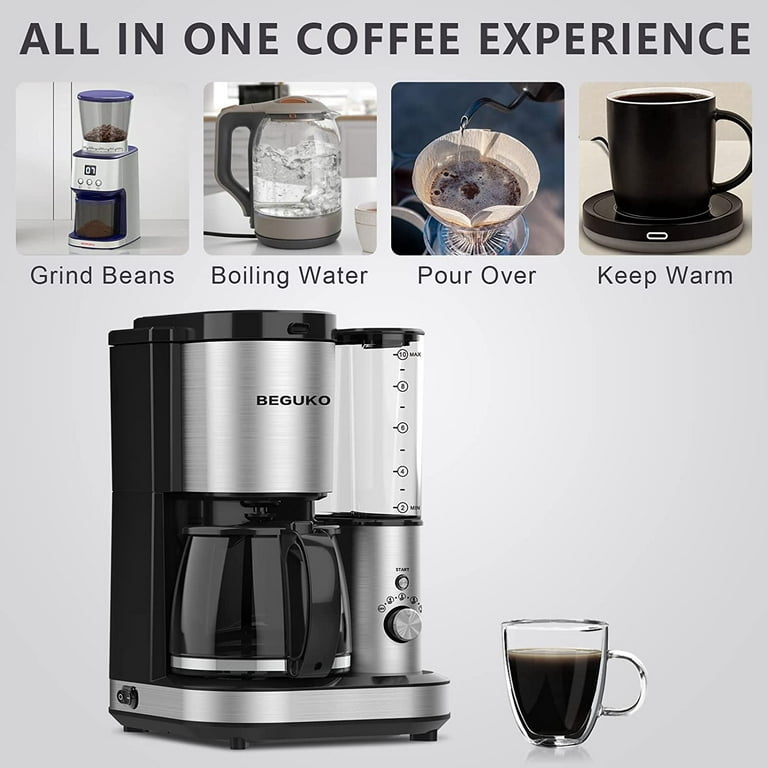 KRUPS Grind and Brew Auto-Start Maker with Builtin