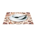 thumbnail image 3 of Ryvnso Placemats Set of 4 Ethnic Bohemian Mandala Paisley Rustic Dining Mats Heat-Resistant Non-Slip Washable Table Mat, 3 of 8