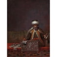 thumbnail image 2 of Jean Baptiste Vanmour 12x14 Black Ornate Wood Framed Double Matted Museum Art Print Titled: The Reis Effendi, Head of the Chancery (C. 1727 - C. 1730), 2 of 5
