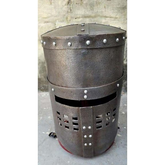 Thor Instruments  Armor Combat Larp Medieval Sugarloaf Armour helmet for fighting steel Armour Helmet