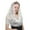 White, variant on Elegant Lace Mantilla Veil for Wedding Traditional Lace Flower Veil Head Covering for Catholic Islams Headpiece