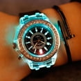 thumbnail image 3 of Reloj luminoso LED colorido para hombres y mujeres, reloj de cuarzo fluorescente para estudiantes y hombres, 3 of 6