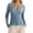 Sky Blue, variant on Kureaily Long Sleeve Knit Cardigan Sweater Stylish And Versatile Outerwear For Casual And Formal Occasions Button Down Cardigan