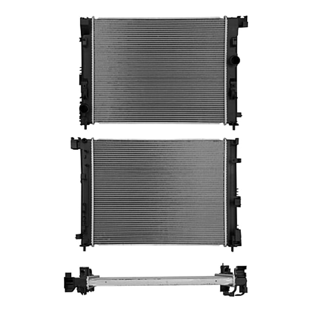 Radiador De Agua Versa 2020 A 2021 Nissan L4 1.6L Aut C/Aa Soldado Polar .