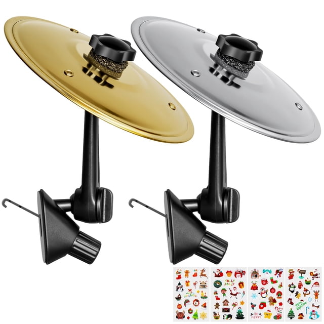 Platillos para ventilación de aire de coche BRIGHTWORLD Mini Crash Drum 2 unidades