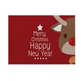 thumbnail image 1 of Christmas Floor Mat, Absorbent Polyester Entrance Mat, Non-Slip Indoor Door Mat for Kitchen, Bathroom, Entryway Holiday Decoration, Soft Cushioned Low-Profile Rug, Easy to Clean, 23.62x15.75 in, 1 of 6