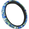 thumbnail image 3 of America Flag Camouflage Car Steering Wheel Cover Stretch-on Fabric Neoprene Comfortable Grip Automotive Steering Wheel Protector Adult Anti-Slip Universal 14-15 inch Machine Washable, 3 of 10
