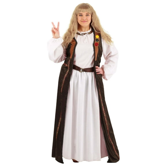 Women's Plus Forrest Gump Jenny Curran Costume