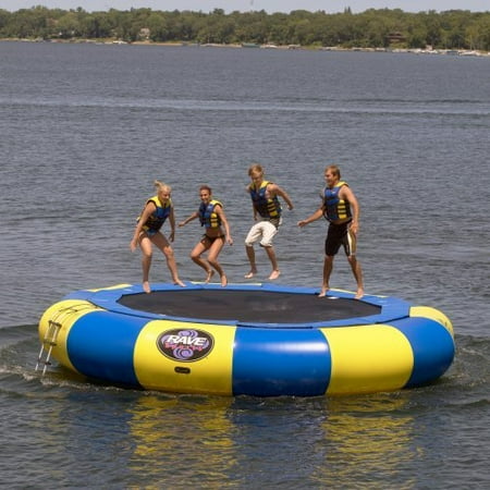 RAVE Sports 20-ft. Aqua Jump Eclipse 200 Water Trampoline and Optional Component Package