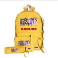 thumbnail image 4 of Bolso de hombro periférico para la escuela ROBLOX, mochila madre de tres piezas, estilo universitario, Color caramelo fresco, 4 of 4