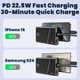 thumbnail image 3 of Cargador portátil Power Bank Kesguar 20000 mAh 22,5 W PD, 3 of 7
