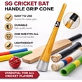 thumbnail image 3 of SG Cricket Bat Handle Grip Cone, 3 of 6