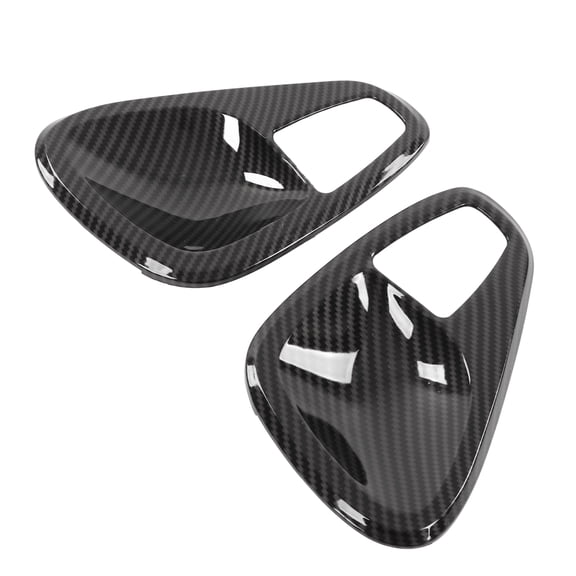Reemplazo De Estilo De Fibra De Carbono Para Manija De Puerta Interior De Puerta, Cubierta De Cuenco Para Smart Fortwo W451 Facelift 2011-2014