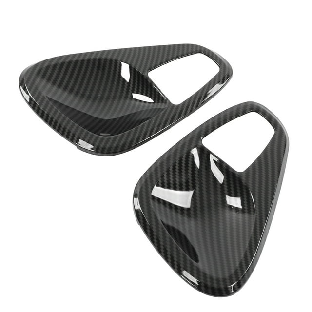 Reemplazo De Estilo De Fibra De Carbono Para Manija De Puerta Interior De Puerta, Cubierta De Cuenco Para Smart Fortwo W451 Facelift 2011-2014