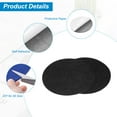 thumbnail image 3 of Uxcell 8pcs 5 Inch Round Adhesive Backed Felt for Household Applications, Black, 3 of 5