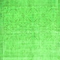 thumbnail image 1 of Ahgly Company Indoor Square Abstract Green Contemporary Area Rugs, 5' Square, 1 of 1