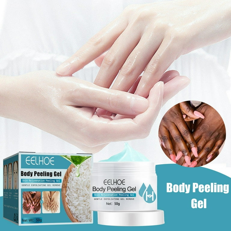 Body Peeling Gel Hair Removal Exfoliating Scrub Cleans And Removes Dead Skin Cells 50g