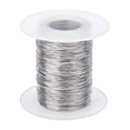 thumbnail image 2 of WEBEEDY 304 Stainless Steel Wire Stainless Steel Color 26 Gauge(0.4mm) 100m/roll, 2 of 6