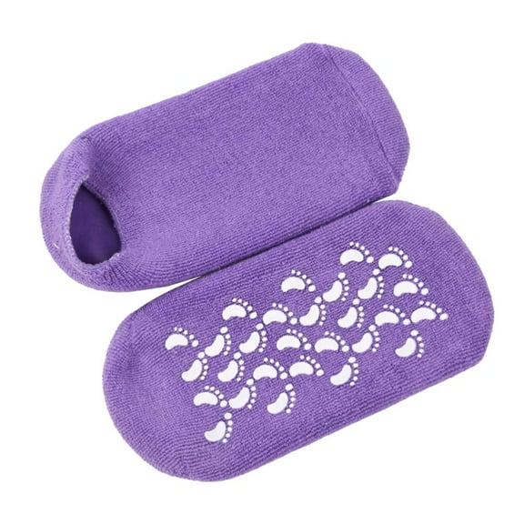 1 Pair Moisturizing Socks Gel Socks Soft Moisturizing Gel Spa Socks for Softening Dry Cracked Feet Skins