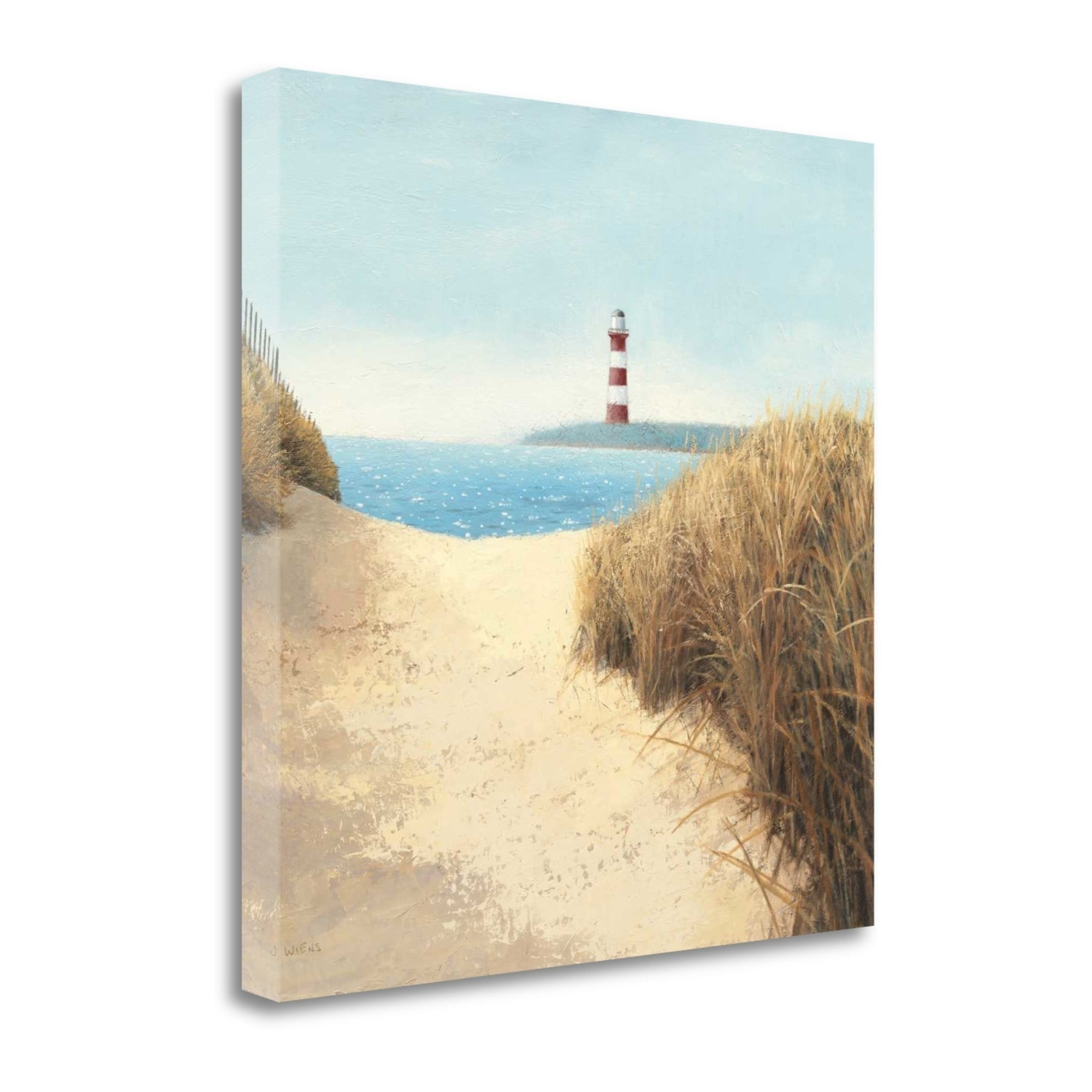 Beach Days V Giclee Stretched Canvas Artwork 30 x 30 Global Gallery James Wiens
