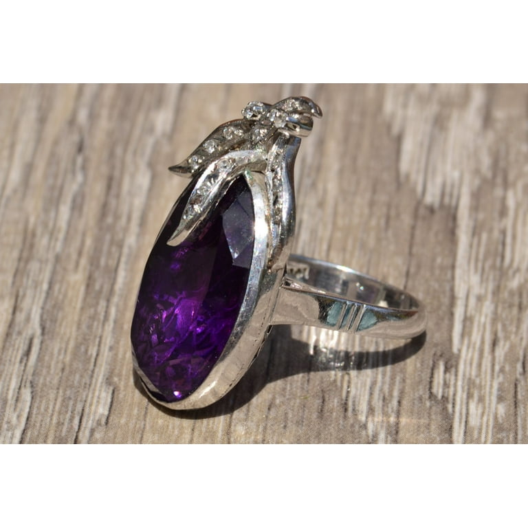 Siberian amethyst ring clearance